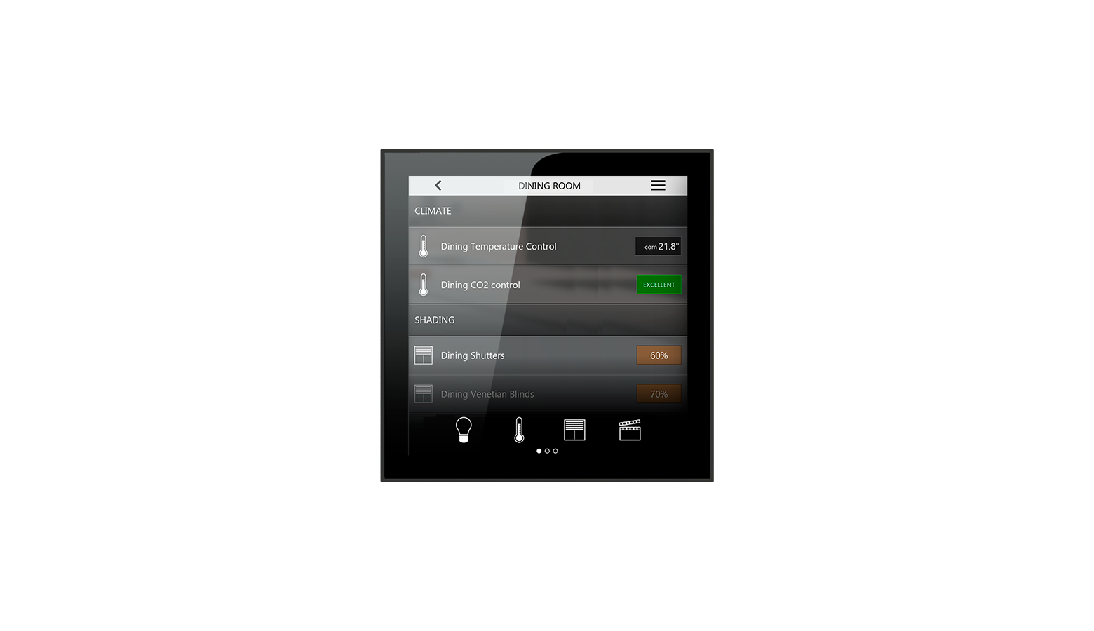 ekinex delégo panel 4″ Smart