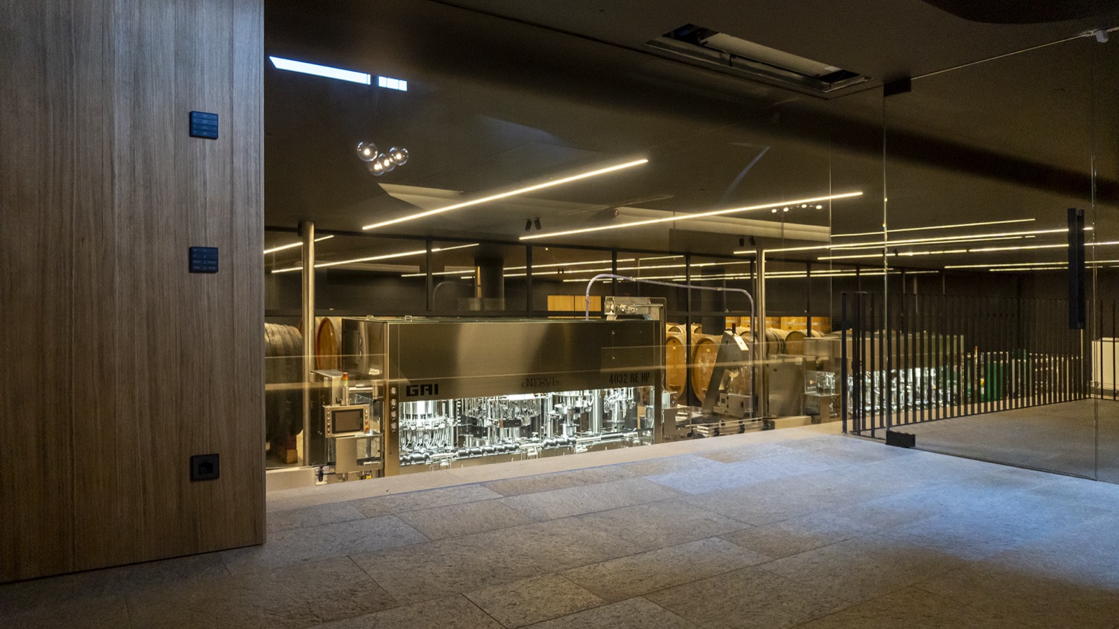 ekinex Taster im architektonischen Kontext