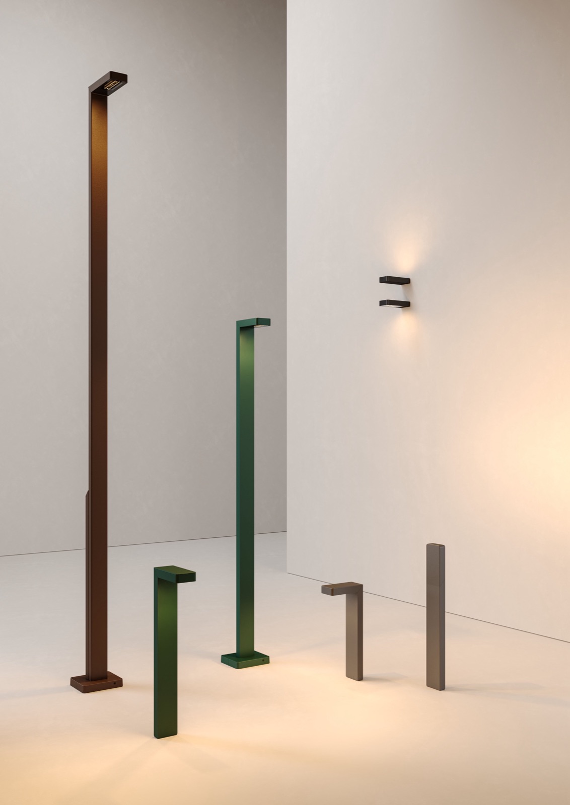 iGuzzini Außenleuchten – Masten, Poller und Wandleuchten