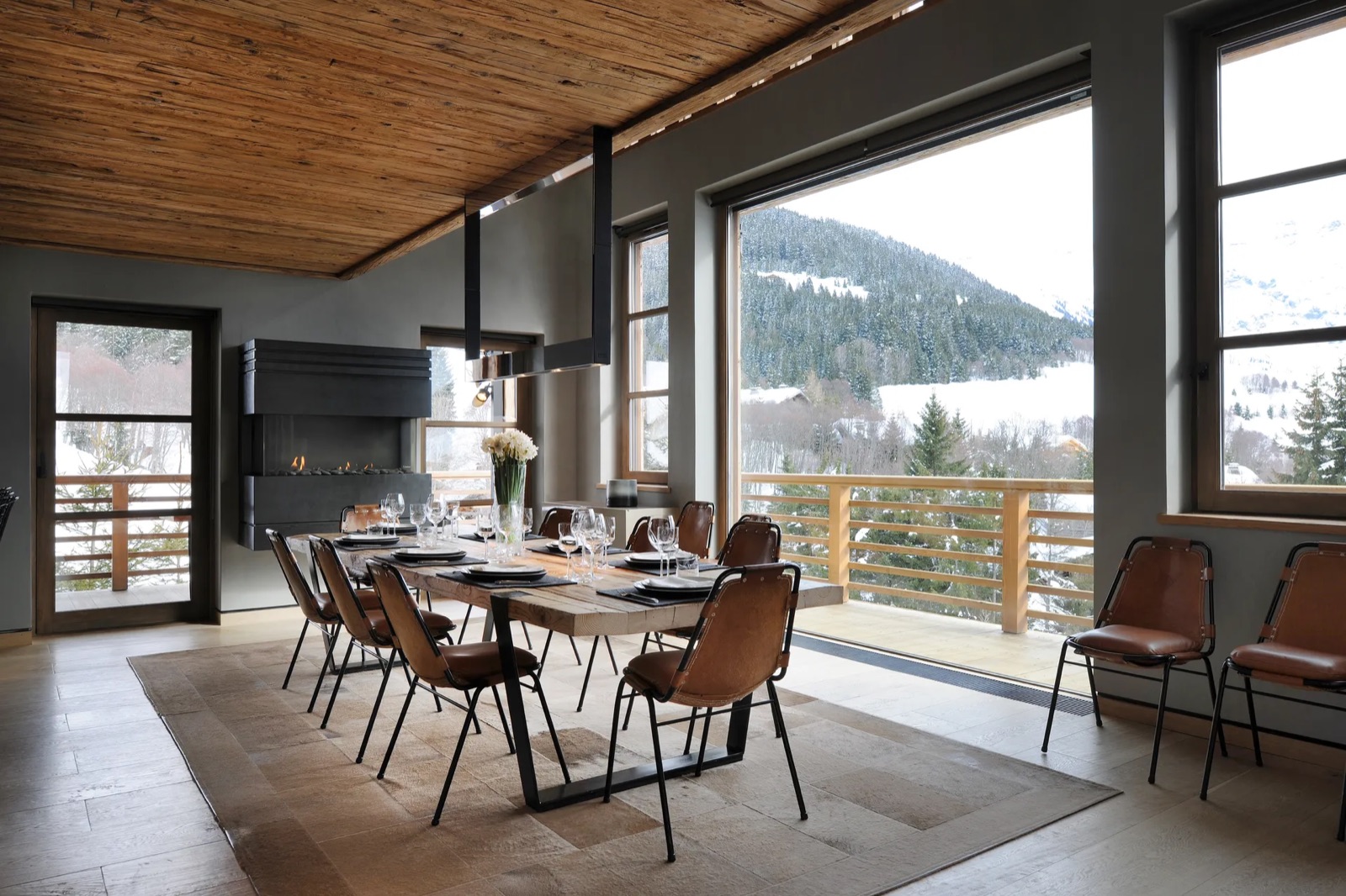 kreon Leuchten in einem Chalet in Megève