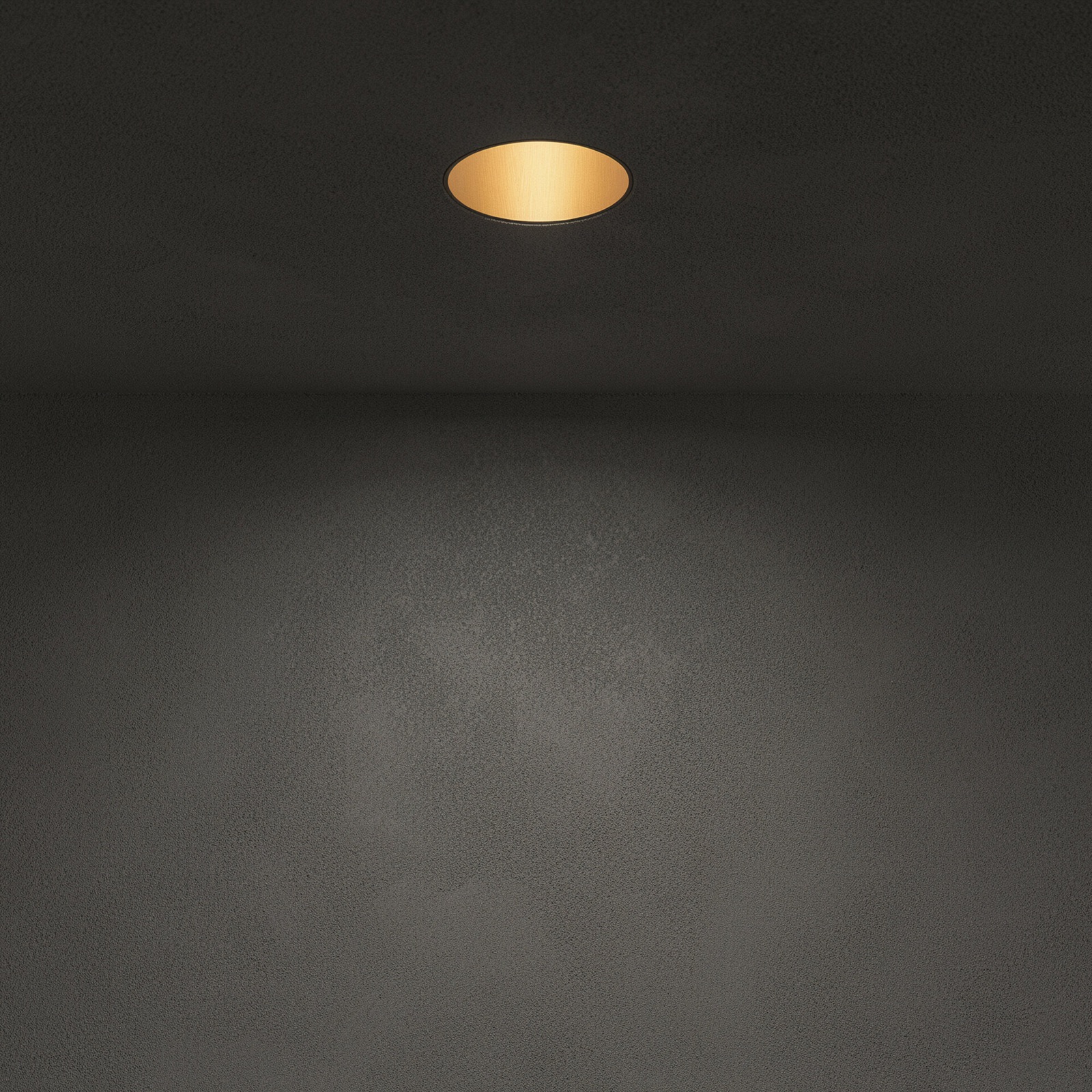 Viabizzuno cono infinito – skulpturaler Lichtkegel
