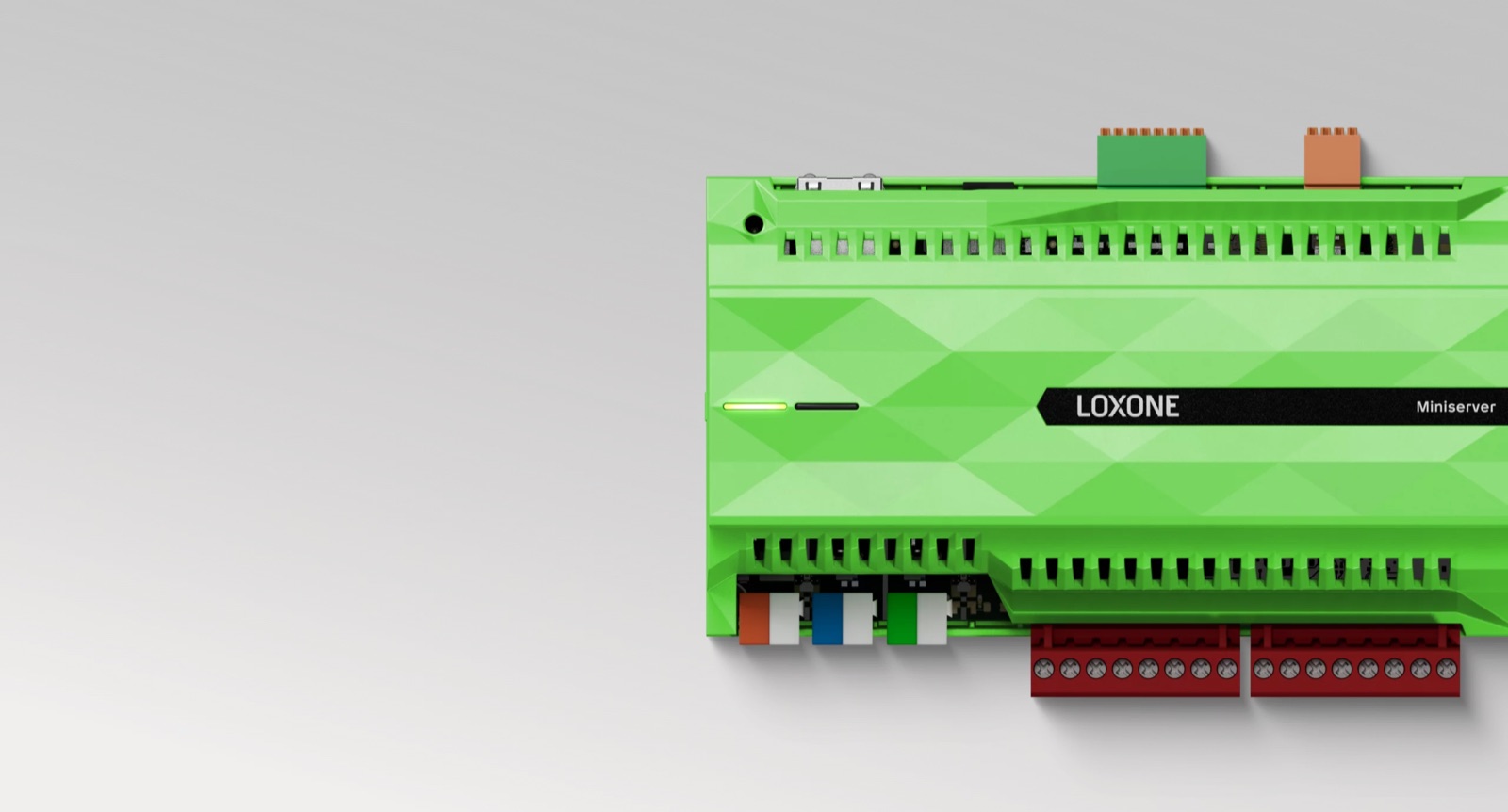 The Loxone Miniserver – the logic hub for the distribution board